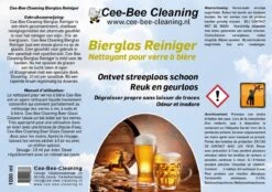 Alternative view of Bierglas Reiniger - 1 Flacon - 1 Liter - Spoelmiddel - Glazen Spoelmiddel
