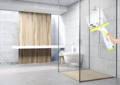 Alpina Elektrische Ramenwasser - Ruitenreiniger 635GR - Oplaadbare Raamtrekker - 3,7V Lithiumbatterij - Batterijduur 30 Minuten - 70ML Waterreservoir - Wit/Geel -HG Sales 1200x851