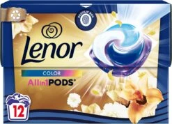Lenor All In 1 Pods Amber & Orchidee - Waspods - 4 X 12 Wasbeurten Voordeelverpakking -HG Sales 1200x865 1