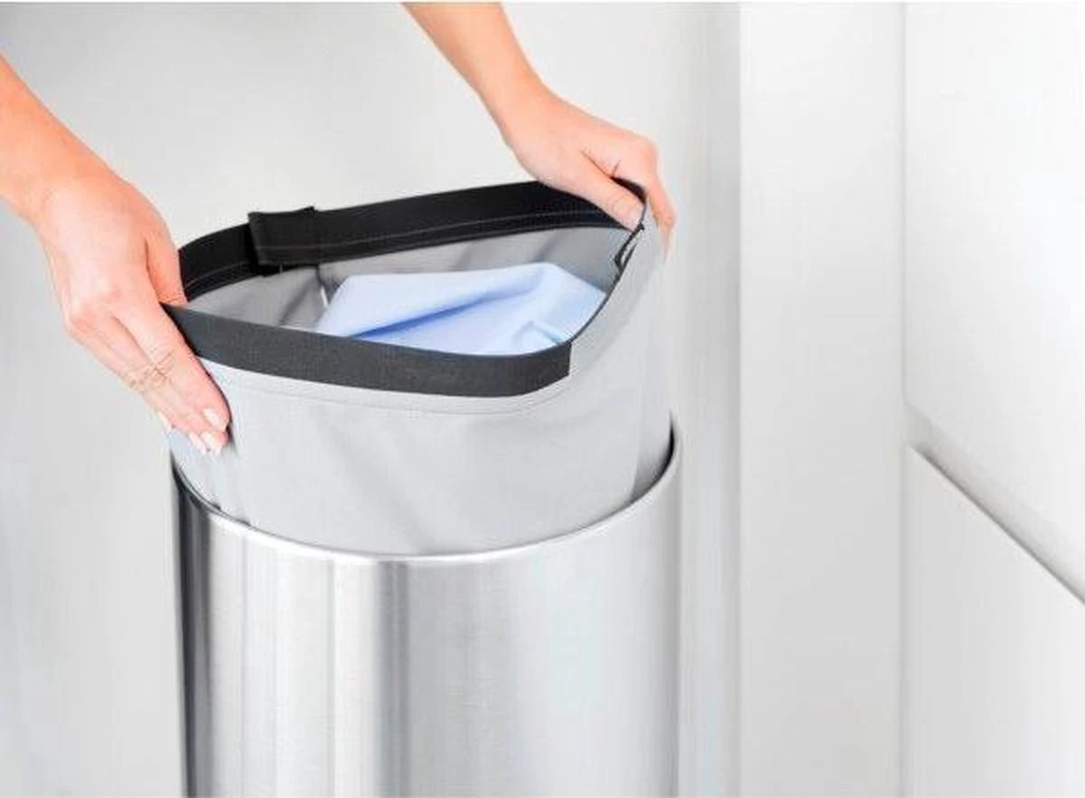 Brabantia Waszak Voor Wasmand - 30/35 L - Grijs 2 Brabantia Waszak Voor Wasmand - 30/35 L - Grijs - Afbeelding 2