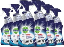 Alternative view of Dettol - Perfecte Hygiëne - Badkamerreiniger - Allesreiniger Spray - 6 X 500 Ml - Grootverpakking