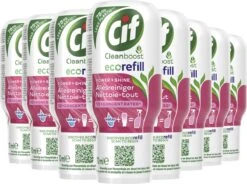 Alternative view of Cif CleanBoost Power & Shine Allesreiniger Ecorefill Capsules - 10 X 70 Ml - Voordeelverpakking