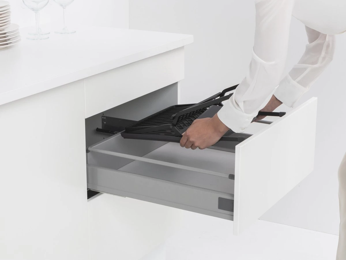 Brabantia SinkSide Afdruiprek - Inklapbaar - Compact - Dark Grey 11 Brabantia SinkSide Afdruiprek - Inklapbaar - Compact - Dark Grey - Afbeelding 11