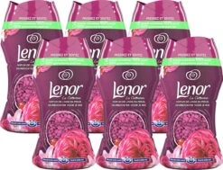 Lenor Unstoppables Geurbooster Coup De Foudre - Robijn Jasmijn - 6 X 154g - Voordeelverpakking