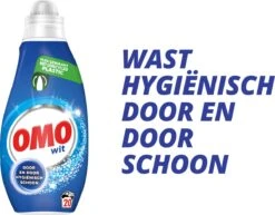 Omo Klein & Krachtig Wit Vloeibaar Wasmiddel - 8 X 20 Wasbeurten - Voordeelverpakking -HG Sales 1200x936