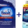 Finish Vaatwaszout 4kg Doos - Zout Voor De Vaatwasser + Finish - Glansspoelmiddel - 800 Ml