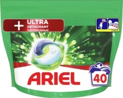 Ariel All In 1 Wasmiddel Pods + Ultra Vlekverwijderaar - 40 Wasbeurten - Voordeelverpakking -HG Sales 1200x961 1