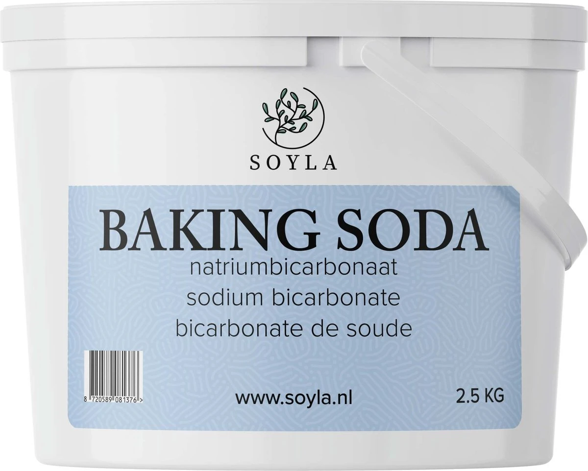 Baking Soda - 2.5 KG - Natriumbicarbonaat - Zuiveringszout 1 Baking Soda - 2.5 KG - Natriumbicarbonaat - Zuiveringszout