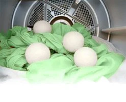 Jean's Goods Drogerballen - Droogballen - Wasdrogerballen - Wasdroger Ballen - Wasbol - Wasbollen - Wasballen - Energiebesparende Producten - Energiebesparend - Duurzaam Cadeau - RWS Wol - Zero Waste - Wasverzachter - Beige - 6 Stuks -HG Sales 1200x969