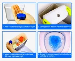 Merkloos Toiletblokjes Voor Inbouwreservoirs – WC-blokjes – Toiletblokken In Een Voordeelverpakking – 30 Stuks -HG Sales 1200x976 3