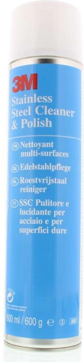 3M RVS Reiniger - 600 Ml 14 3M RVS Reiniger - 600 Ml - Afbeelding 14