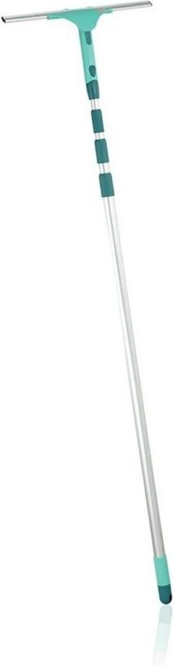 Leifheit Powerslide Trekker Met Telescoopsteel (120-200 Cm) Click System - 40 Cm Wisbreedte -HG Sales 313x1200