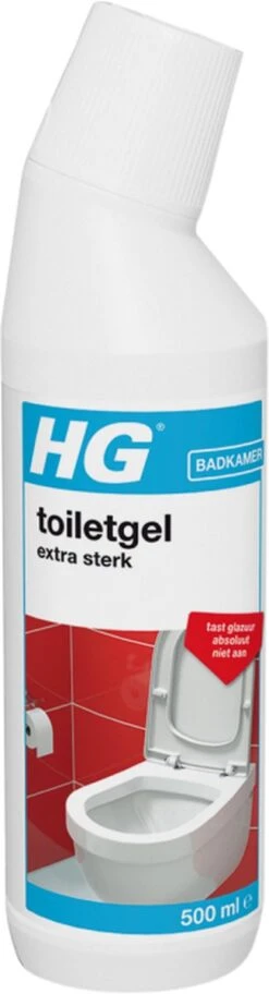 HG Toiletgel Extra Sterk - 500ml - Verwijdert De Hardnekkigste Aanslag - Tast Niet Glazuur, Roestvrijstaal En Chroom Niet Aan - Biologisch Afbreekbaar -HG Sales 325x1200 3