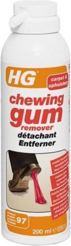 HG Chewing Gum Remover (HG Product 97) - 200ml - Bevriest Kauwgom -HG Sales 348x1200
