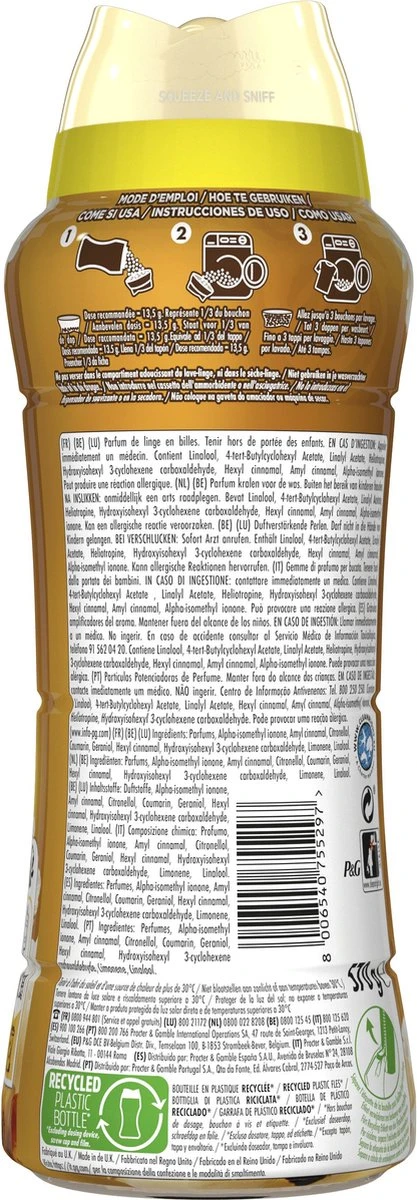 Lenor Gouden Orchidee Geurparels - Geurbooster - 570g 2 Lenor Gouden Orchidee Geurparels - Geurbooster - 570g - Afbeelding 2