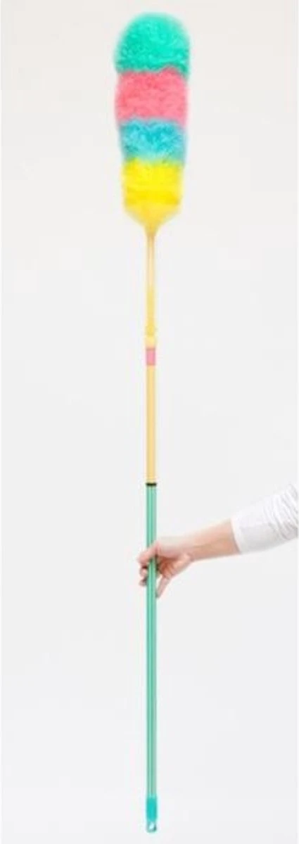 Merkloos Luxe Plumeaux Met Schroefsteel - Uitschuifbaar 1 Merkloos Luxe Plumeaux Met Schroefsteel - Uitschuifbaar