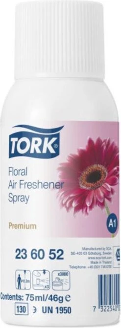Tork Navulling Voor Luchtverfrisser Bloemen Systeem A1 Flacon Van 75 Ml 13 Tork Navulling Voor Luchtverfrisser Bloemen Systeem A1 Flacon Van 75 Ml -HG Sales 442x1200