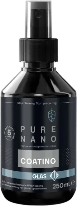 Alternative view of PURE NANO Glas - Nano Coating Voor 5 Jaar Heldere Ramen Met Minder Schoonmaakwerk - 250 Ml