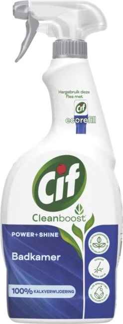 Cif CleanBoost Power & Shine Badkamer Spray - 6 X 750 Ml - Voordeelverpakking 20 Cif CleanBoost Power & Shine Badkamer Spray - 6 X 750 Ml - Voordeelverpakking -HG Sales 455x1200 1