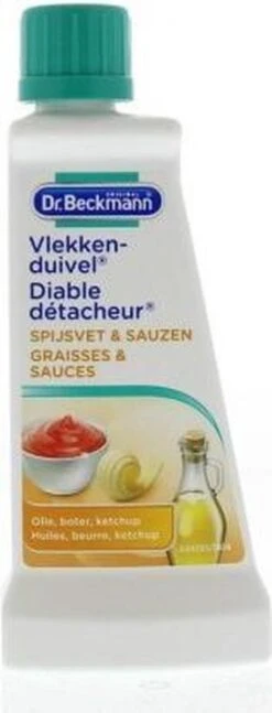 Dr. Beckmann Vlekkenduivel Spijsvet & Sauzen 50 Ml -HG Sales 458x1200