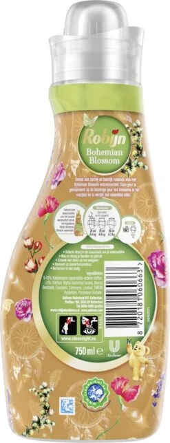 Robijn Collections Bohemian Blossom Wasverzachter - 8 X 30 Wasbeurten - Voordeelverpakking 12 Robijn Collections Bohemian Blossom Wasverzachter - 8 X 30 Wasbeurten - Voordeelverpakking -HG Sales 460x1200