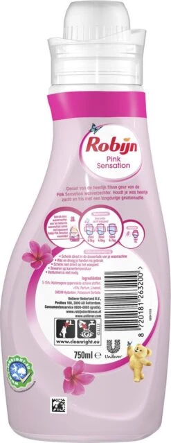 Robijn Pink Sensation Wasverzachter - 240 Wasbeurten - Voordeelverpakking -HG Sales 464x1200 17