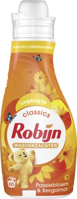 Robijn Classics Passiebloem & Bergamot Wasverzachter - 4 X 30 Wasbeurten - Voordeelverpakking -HG Sales 464x1200 5
