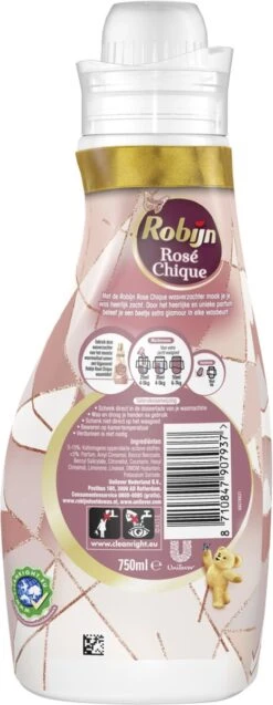 Robijn Collections Rosé Chique Wasverzachter - 4 X 750 Ml - Voordeelverpakking -HG Sales 465x1200 2
