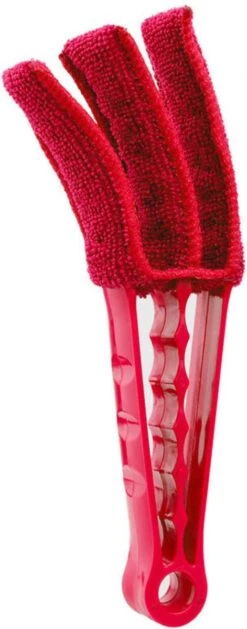 Merkloos Luxaflex Reiniger - Jaloezie Reiniger - Lamellen Reiniger - Plumeau - Jaloezie Stoffer - Luxaflex Borstel - Jaloezie Borstel - Stofvrij - Roze