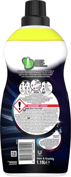 Robijn Klein & Krachtig Wasmiddel Black Velvet 1,19 Liter -HG Sales 480x1200 7