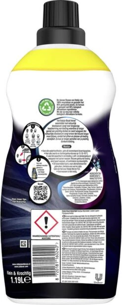 4x Robijn Klein & Krachtig Wasmiddel Black Velvet 1,19 Liter -HG Sales 482x1200 5