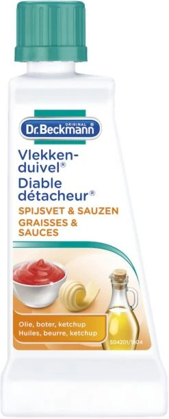 Dr. Beckmann Vlekkenduivel Spijsvet & Sauzen 50 Ml -HG Sales 484x1200