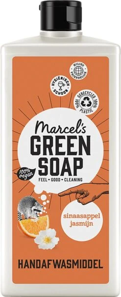Marcel's Green Soap Afwasmiddel Sinaasappel & Jasmijn - 500 Ml -HG Sales 491x1200 2
