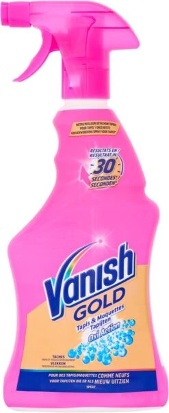 Vanish Oxi Action Gold Vlekverwijderaar Spray - 500ml X2 12 Vanish Oxi Action Gold Vlekverwijderaar Spray - 500ml X2 -HG Sales 491x1200