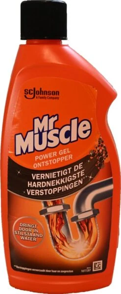 3x Mr. Muscle Power Gel Ontstopper 500 Ml -HG Sales 492x1200 4