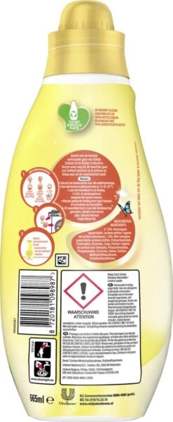 Robijn Klein & Krachtig Collections Color Zwitsal Vloeibaar Wasmiddel - 8 X 19 Wasbeurten - Voordeelverpakking -HG Sales 494x1200