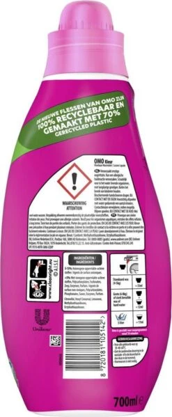 Omo Klein & Krachtig Kleur Vloeibaar Wasmiddel - 8 X 20 Wasbeurten - Voordeelverpakking -HG Sales 495x1200 6