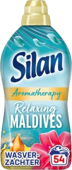 Silan Aroma Therapy Relaxing Maldives Wasverzachter - 8 X 54 Wasbeurten - Voordeelverpakking -HG Sales 511x1200