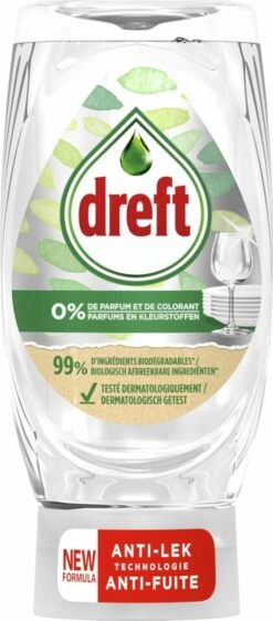 Dreft Afwasmiddel Pure & Clean - 8 X 370 Ml - Voordeelverpakking -HG Sales 527x1200 2