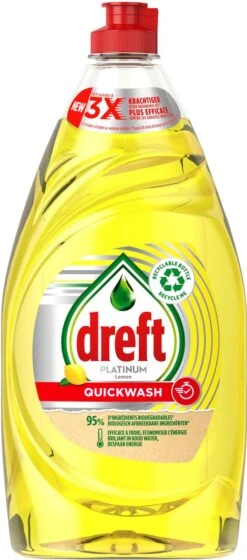 Dreft Platinum - Quickwash - Citroen - Vloeibaar Afwasmiddel - Voordeelverpakking 8 X 780 Ml 13 Dreft Platinum - Quickwash - Citroen - Vloeibaar Afwasmiddel - Voordeelverpakking 8 X 780 Ml -HG Sales 529x1200 3