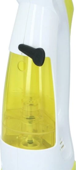 Alpina Elektrische Ramenwasser - Ruitenreiniger 635GR - Oplaadbare Raamtrekker - 3,7V Lithiumbatterij - Batterijduur 30 Minuten - 70ML Waterreservoir - Wit/Geel -HG Sales 543x1200