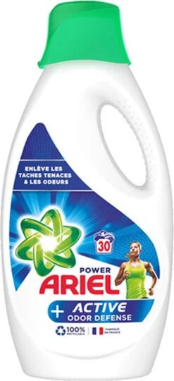Ariel Power Active Odor Defense Vloeibaar Wasmiddel - 4 X 1.65 L (120 Wasbeurten) -HG Sales 549x1200
