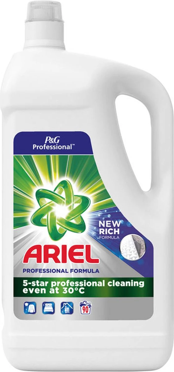 Ariel - Proffesional - Vloeibaar Wasmiddel - Regular - 100 Wasbeurten - 5L - 1 Ariel - Proffesional - Vloeibaar Wasmiddel - Regular - 100 Wasbeurten - 5L -