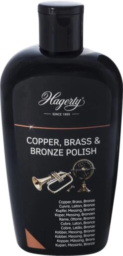 Alternative view of Hagerty Copper, Brass & Bronze Polish - Poetsmiddel Voor Koper, Messing En Brons 250 Ml