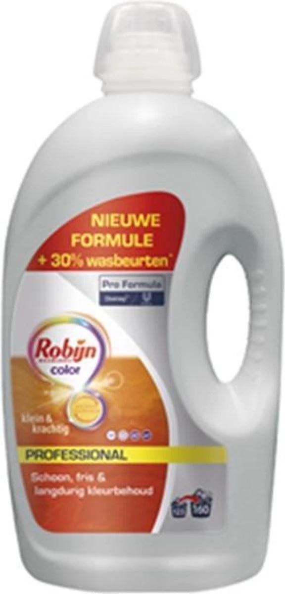 Robijn Professional Klein & Krachtig Wasmiddel Color 4,32L 2 Robijn Professional Klein & Krachtig Wasmiddel Color 4,32L - Afbeelding 2
