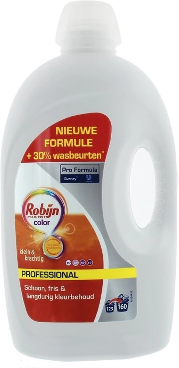 Robijn Professional Klein & Krachtig Wasmiddel Color 4,32L 4 Robijn Professional Klein & Krachtig Wasmiddel Color 4,32L - Afbeelding 4