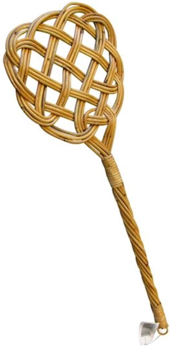 Merkloos Mattenklopper - Rotan 3-Slag 1 Merkloos Mattenklopper - Rotan 3-Slag