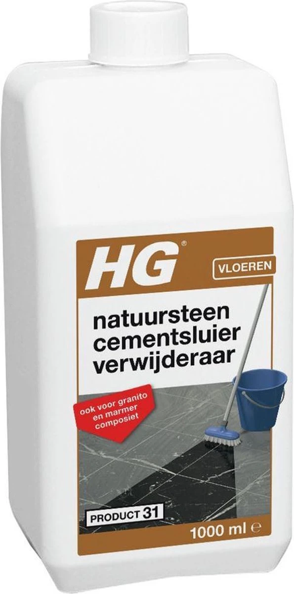 HG Natuursteen Cement- & Kalksluier Verwijderaar (HG Product 31) - 1L - Veilig In Gebruik 5 HG Natuursteen Cement- & Kalksluier Verwijderaar (HG Product 31) - 1L - Veilig In Gebruik - Afbeelding 5