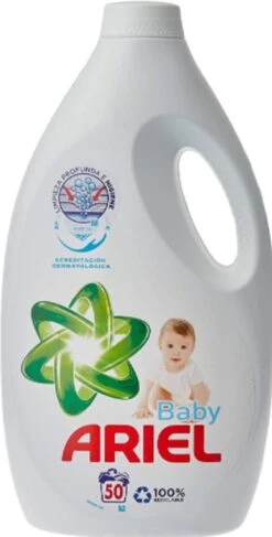 Ariel Baby Vloeibaar Wasmiddel 30 Wasbeurten. Dermatologisch Getest -HG Sales 609x1200