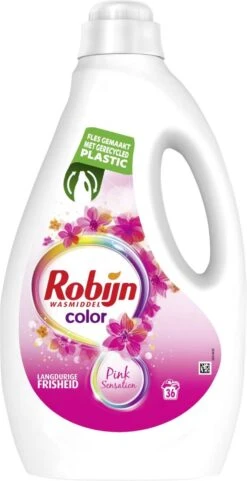 Robijn Color Pink Sensation Vloeibaar Wasmiddel - 5 X 36 Wasbeurten - Voordeelverpakking 17 Robijn Color Pink Sensation Vloeibaar Wasmiddel - 5 X 36 Wasbeurten - Voordeelverpakking -HG Sales 616x1200 1